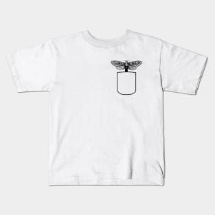 Pocket Moth Kids T-Shirt